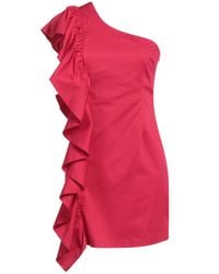 Soallure - Mini Dress Cotton, Elastane - Lyst