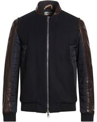 Low Brand - Midnight Jacket Leather - Lyst
