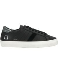Date - Sneakers Calfskin, Textile Fibers - Lyst