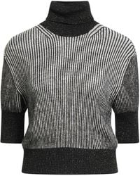 CROCHÈ - Turtleneck Acrylic, Synthetic Fibers, Viscose, Wool, Alpaca Wool - Lyst