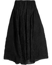 Cecilie Bahnsen - Midi Skirt Cotton, Polyamide, Polyester - Lyst