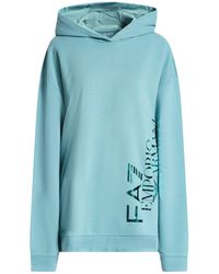 EA7 - Sweatshirt Cotton, Polyester - Lyst