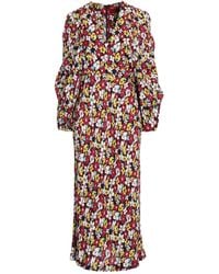 Colville - Garnet Midi Dress Viscose - Lyst