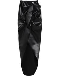 Rick Owens - Maxi Skirt Acetate, Polyamide - Lyst