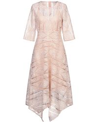 Maje Long Dress - Pink