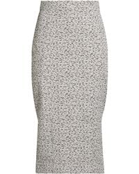 Rochas - Midi Skirt Polyester, Polyamide, Metallic Polyester, Elastane - Lyst