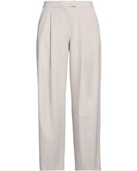 Calvin Klein - Pants Polyester, Viscose, Elastane - Lyst