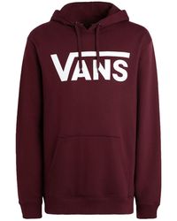 Red Vans Hoodies for Men | Lyst