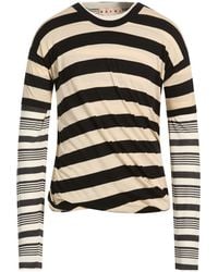 Marni - Cream Sweater Cotton - Lyst