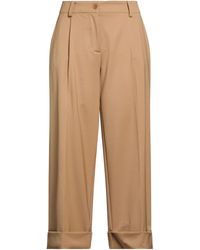 P.A.R.O.S.H. - Camel Pants Virgin Wool, Elastane - Lyst