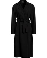 RUE DU BAC - Overcoat & Trench Coat Polyester, Viscose, Elastane - Lyst
