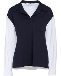 Please - Midnight T-Shirt Viscose, Polyamide, Elastane - Lyst