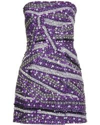 DES_PHEMMES - Mini Dress - Lyst