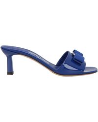 Ferragamo - Glo 55 Sandals Leather - Lyst