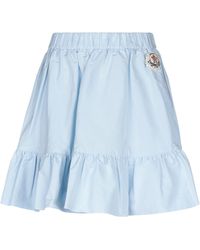 4 MONCLER SIMONE ROCHA Mini Skirt - Blue