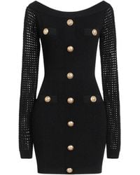 Balmain - Mini Dress - Lyst