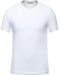 Alpha Studio - T-Shirt Cotton, Elastane - Lyst