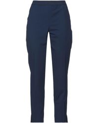 Twinset Leder Hose in Blau Damen Bekleidung Hosen und Chinos Cargohosen 