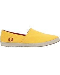 Fred Perry Espadrilles - Yellow