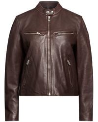 Belstaff - Dark Jacket Lambskin - Lyst