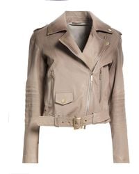 ARMANI EXCHANGE - Jacket Ovine Leather - Lyst