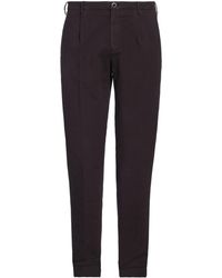 Incotex - By Slowear Plum Pants Cotton, Elastane - Lyst