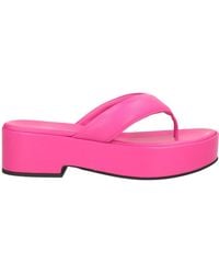 Liviana Conti - Thong Sandal Leather - Lyst