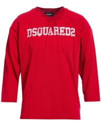 DSquared² - T-Shirt Cotton, Viscose - Lyst