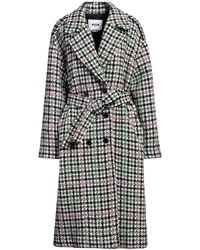 MSGM - Coat Acrylic, Polyester, Wool, Alpaca Wool - Lyst