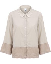 European Culture - Top Cotton, Cupro - Lyst