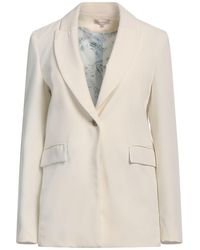 Camicettasnob - Ivory Blazer Polyester, Viscose, Elastane - Lyst