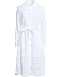 120% Lino - Midi Dresses - Lyst