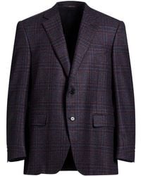 Canali - Blazer Wool - Lyst