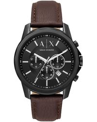 Armani Exchange Wrist Watch - Black