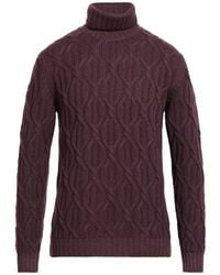 PT Torino - Garnet Turtleneck Virgin Wool, Cashmere - Lyst