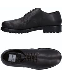 Roberto Botticelli - Dark Lace-Up Shoes Soft Leather - Lyst