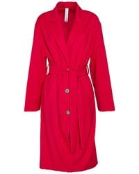 Hevò - Overcoat & Trench Coat Virgin Wool - Lyst