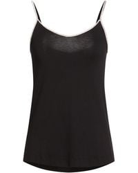 Majestic Filatures - Top Viscose, Elastane, Swarovski Crystal - Lyst
