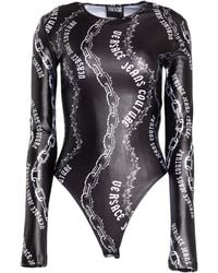 Versace Jeans Couture - Bodysuit Polyester, Elastane - Lyst