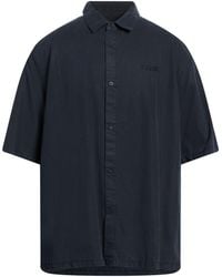 ARMANI EXCHANGE - Slate Shirt Lyocell, Cotton - Lyst