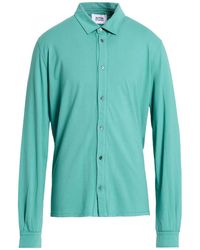 Alpha Studio - Slim-Fit Jersey Shirt - Lyst