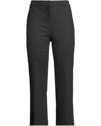Theory - Charcoal Pants Polyester, Viscose, Polyamide, Elastane - Lyst