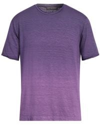 Daniele Fiesoli - T-Shirt Linen, Elastane - Lyst