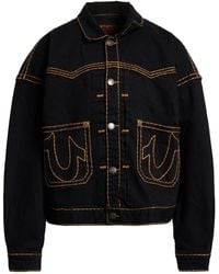 TRUE RELIGION - Manteau En Jean - Lyst