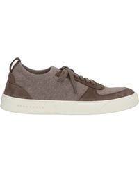 Henderson - Taupe Sneakers Leather, Textile Fibers - Lyst