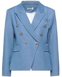 Odi Et Amo Suit Jacket - Blue