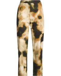 Diega - Khaki Pants Cotton - Lyst