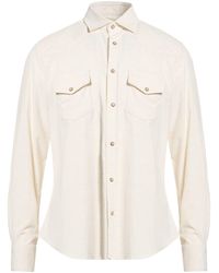 Eleventy - Shirt Cotton - Lyst