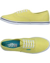 yellow vans lo pro