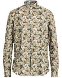 Xacus - Khaki Shirt Cotton - Lyst